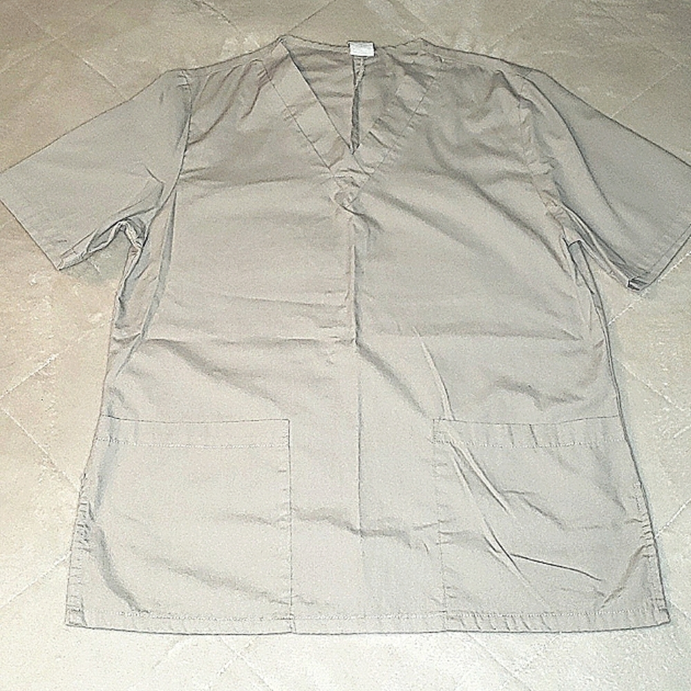 Tan Uniform Scrub Top (Size S)